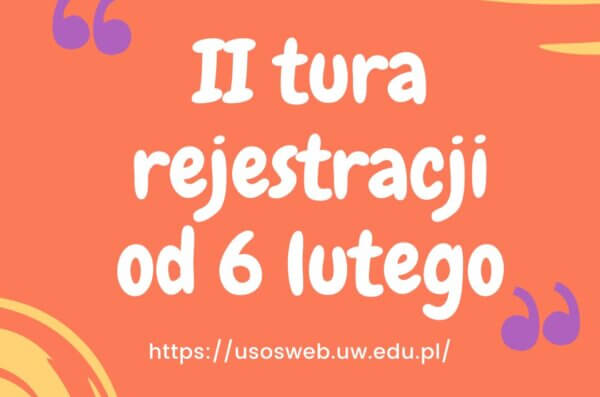 II tura rejestracji od 6 lutego