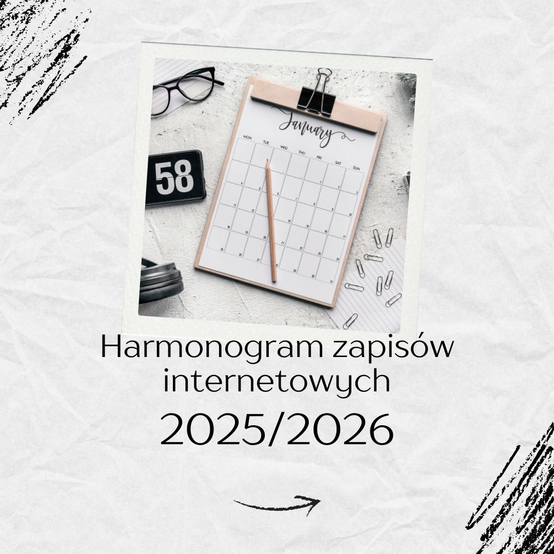 Harmonogram zapisów internetowych 2025/2026