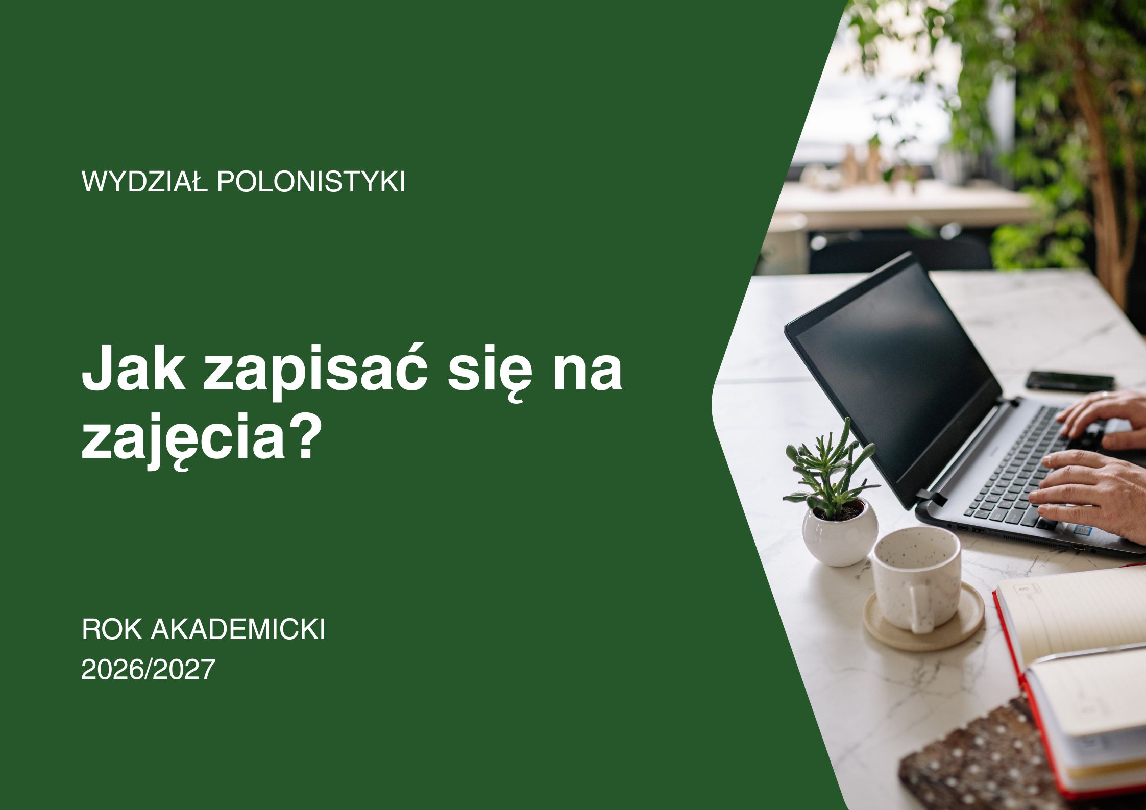 Jak zapisać się na zajęcia?
