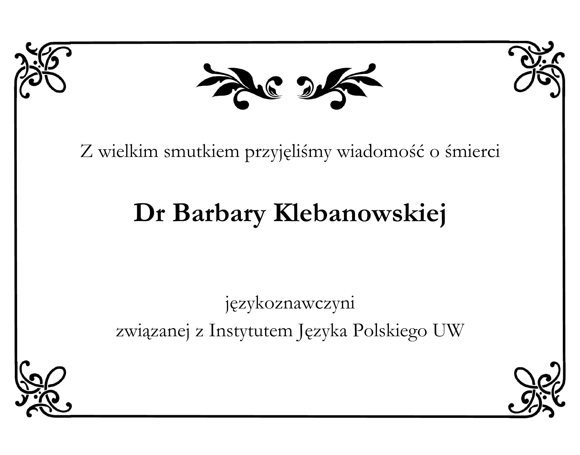 Nekrolog